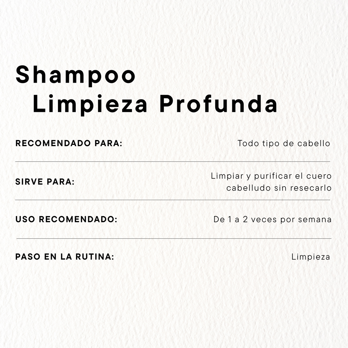 Shampoo de Limpieza Profunda Tea Tree 720 ml
