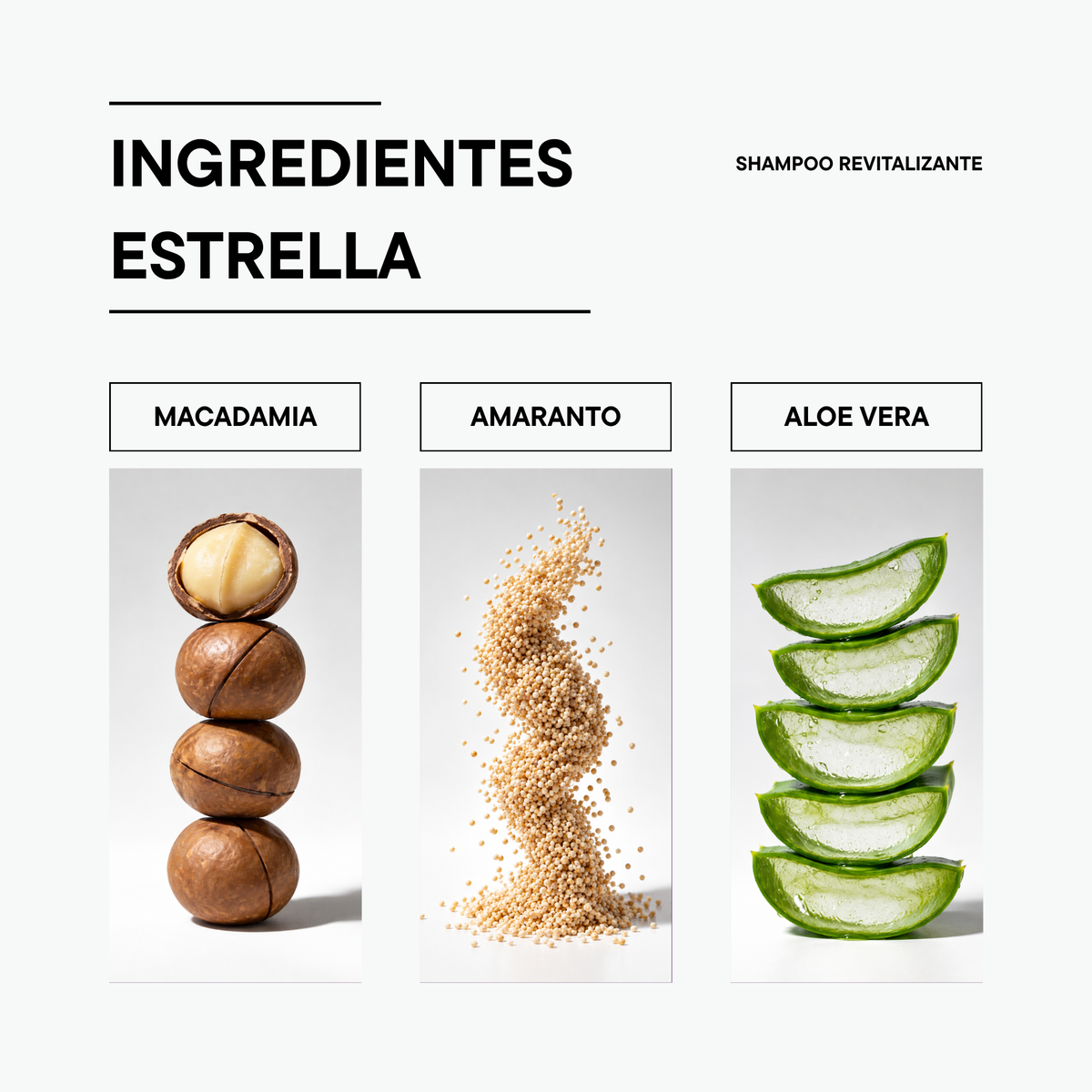 Shampoo Revitalizante Macadamia 720 ml